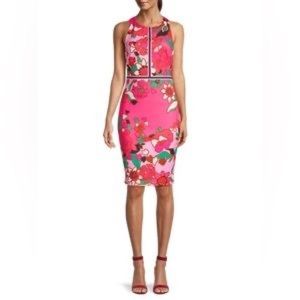 Ted Baker London floral pink dress